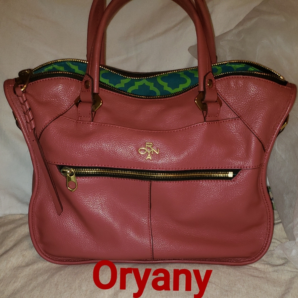 OrYanY Braided Marsala leather bag